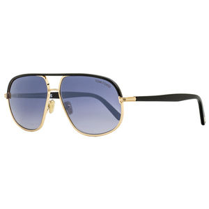 Tom Ford Maxwell Sunglasses TF1019 28B Black/Gold 59mm FT1019